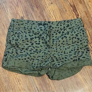 H&M Cheetah Print Shorts